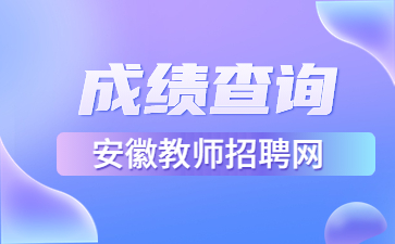 安徽宿州二中教师招聘成绩查询